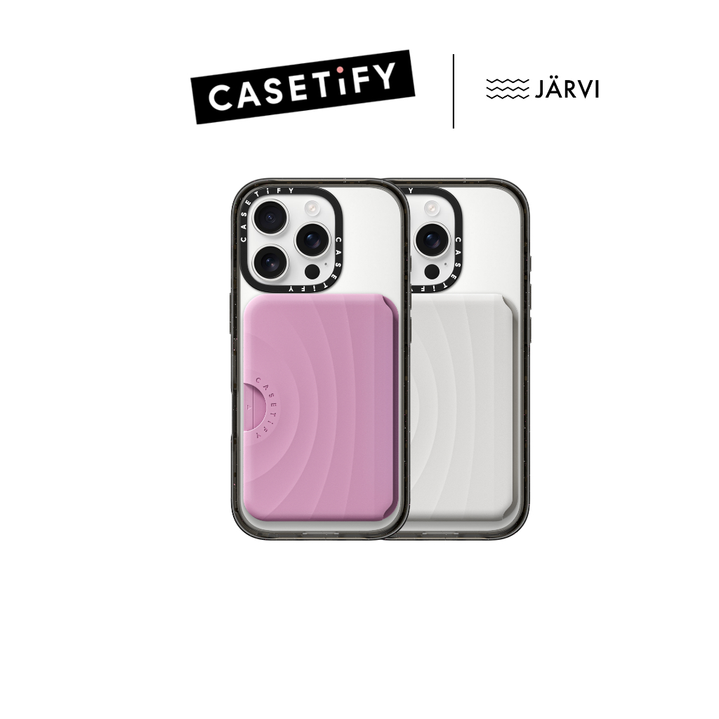 [ส่งด่วน/พร้อมส่ง] CASETiFY | Snappy™ Ripple Wallet Essentials by CASETiFY™ #แท้