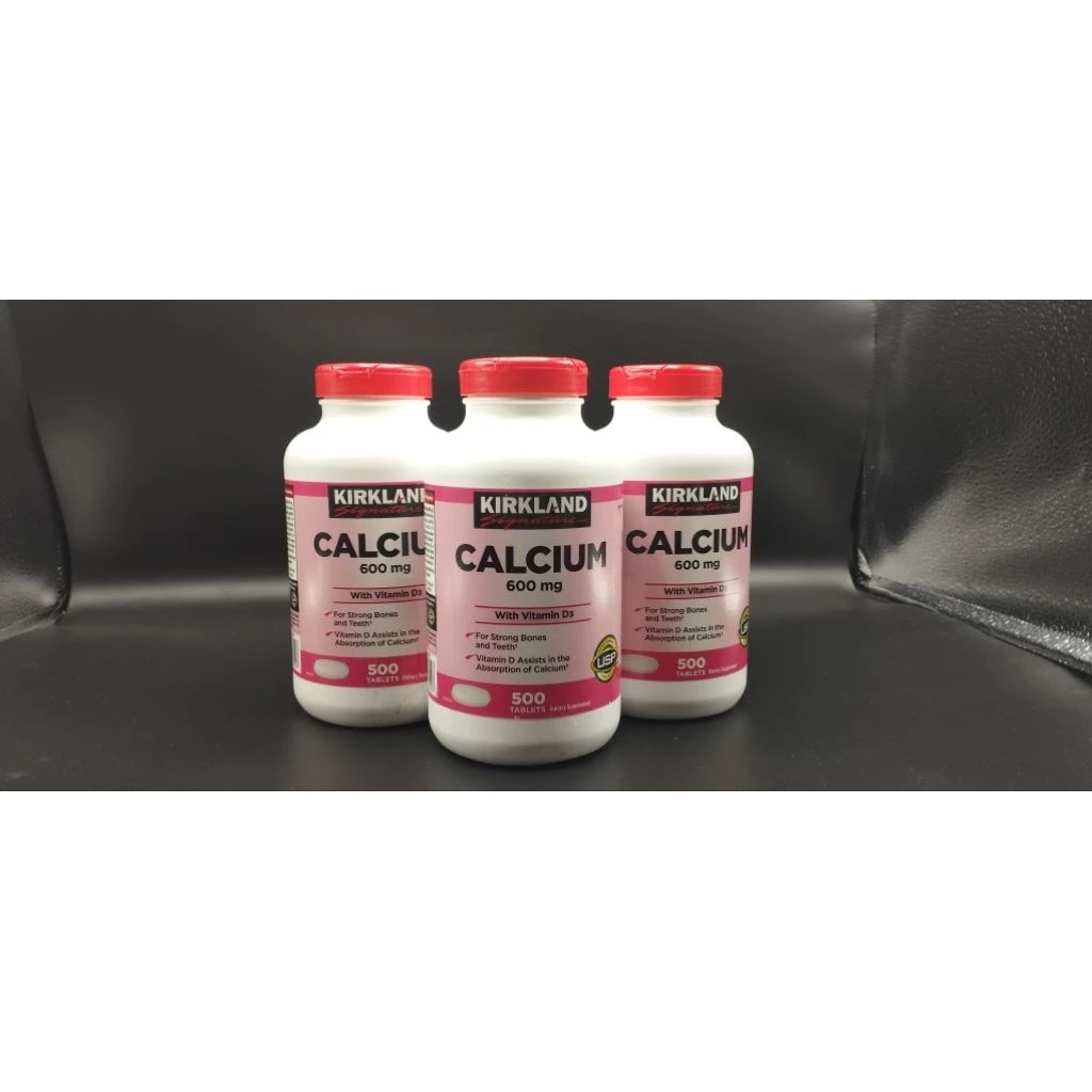 Exp 02/2028 Calcium 600 mg. with Vitamin D3, 500 Tablets