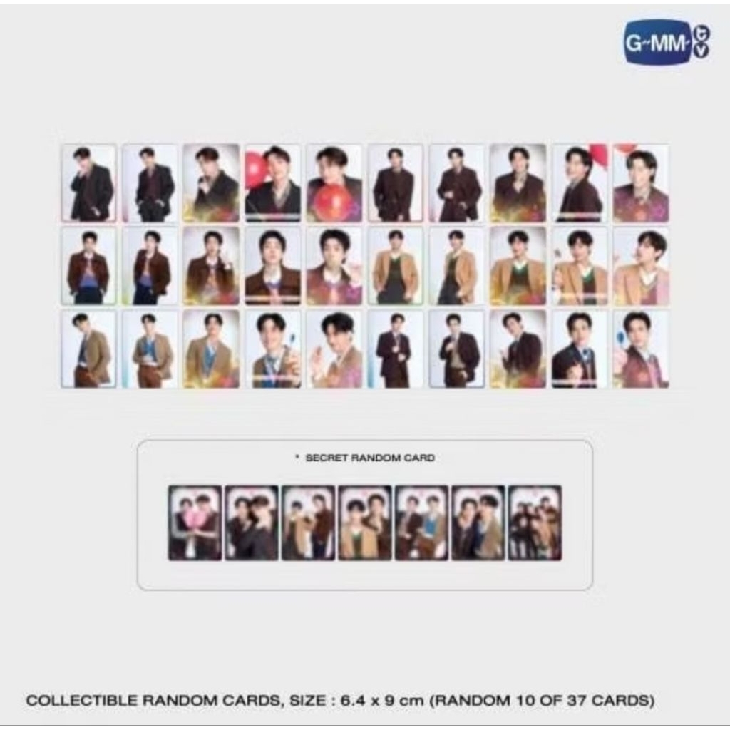 PEBACA WHAT A CONCERT COLLECTIBLE RANDOM CARD #Krist #Singto #Off #Gun #Tay and #New (พร้อมส่ง) ราคา ถูกที่สุด ดีลบีเคเค แกลเลอรีภาพที่ 3