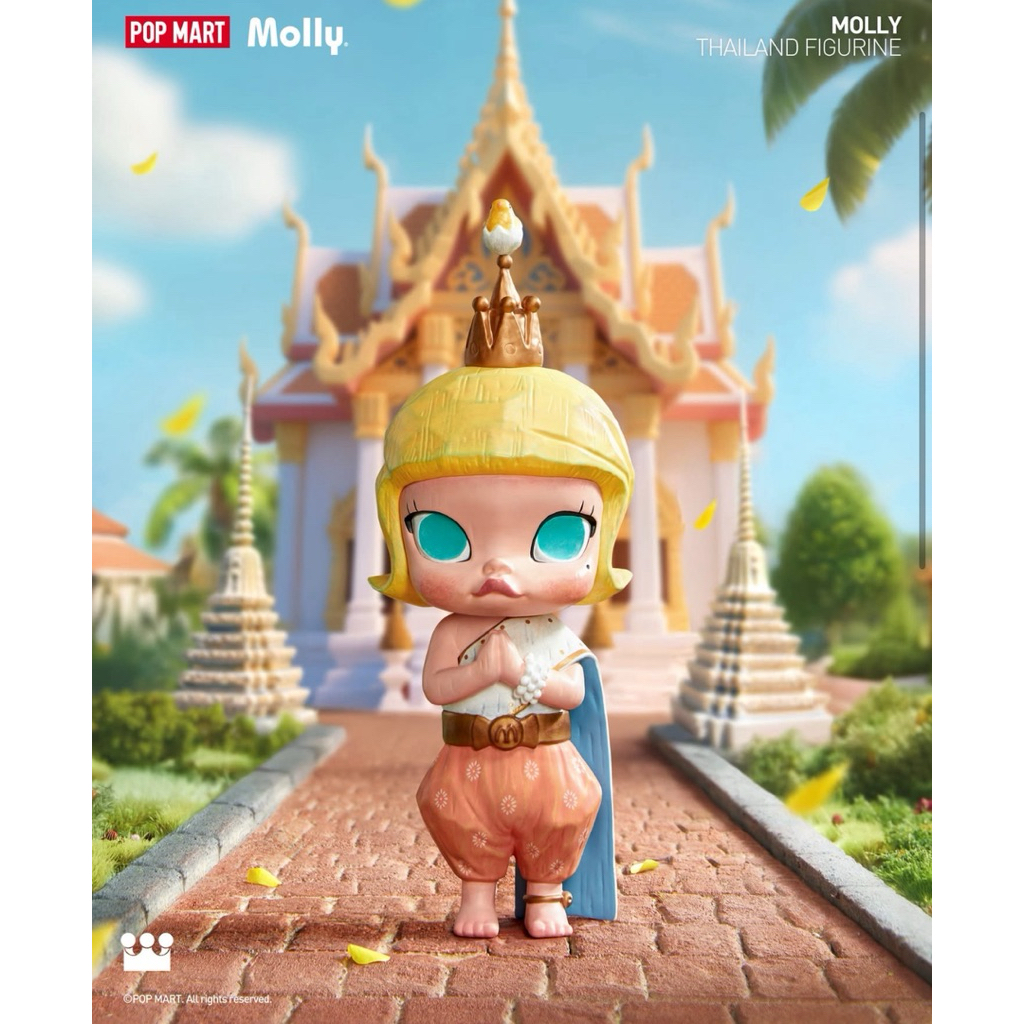 🚚…พร้อมส่ง Molly Thailand Figurine สินค้าแท้ 100% จาก popmart