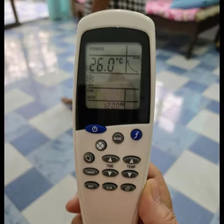 รีโมทแอร์ ไซโจเดินกิ รีโมทแอร์ทุกรวม saijo denki รุ่น LCD 1-12 ใด้ทุกรุ่น Universal Saijo Denki Air Conditioner พร้อมส่ง