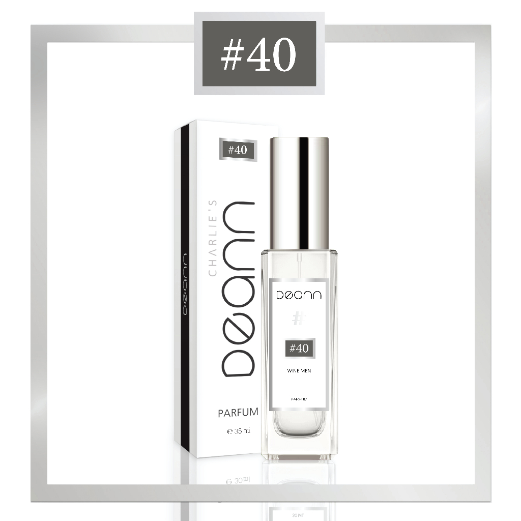 #40 ชาร์ลี DEANN PARFUM -  น้ำหอมมีสเน่ห์ คุยเก่ง อายุน้อยร้อยล้าน สะอาด - Charlie Deann Perfumer 35ml.