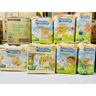 MamyPoko Super Premium Organic มามี่โปะโกะ ผ้าอ้อมเด็กเทปกาวและกางเกง ไซ้ NB-XXL 1ห่อ