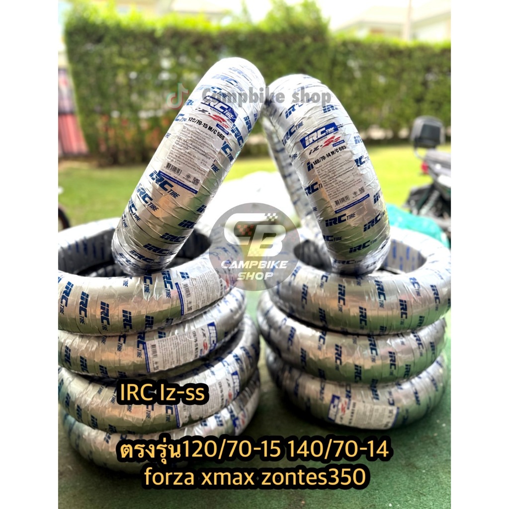 ยาง IRC IZ-SS ใส่ FORZA XMAX ZONTES350