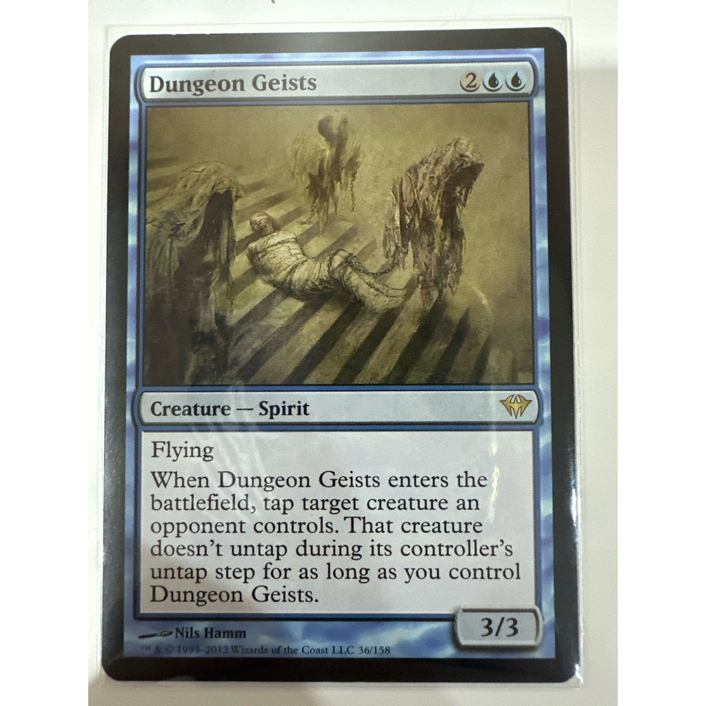 Dark Ascension: Dungeon Geists ของแท้พร้อมส่ง MTG MAGIC THE GATHERING