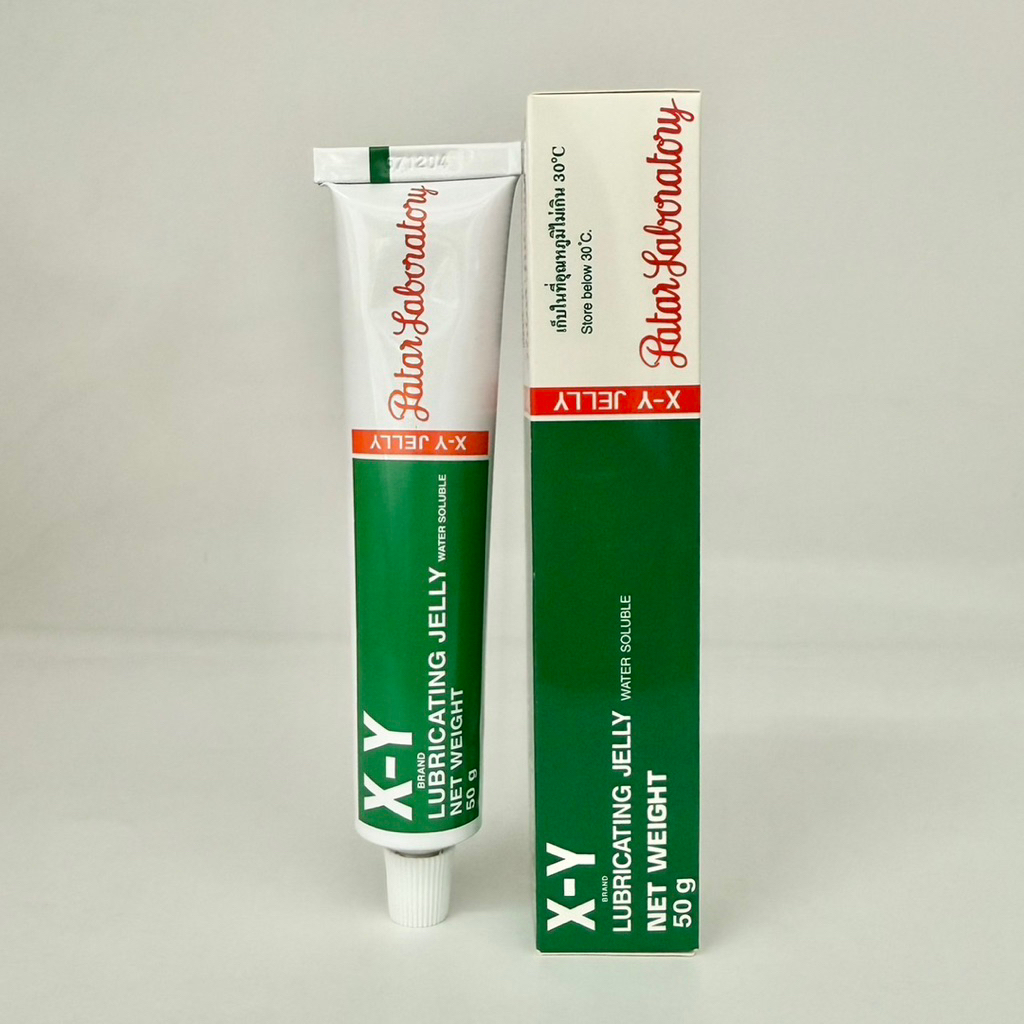 X-Y เจลหล่อลื่น สูตรน้ำ X-Y Lubricating Jelly 50g