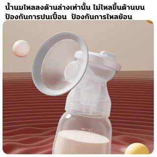 เครื่องปั๊มนมไฟฟ้า👶ฟรี 2 ขวด👶4 โหมด 36 เกียร์ ปั๊มนมไฟฟ้าแบบอัตโนมัติคู่ ปั๊มนม ไร้กลิ่น Breast Pump