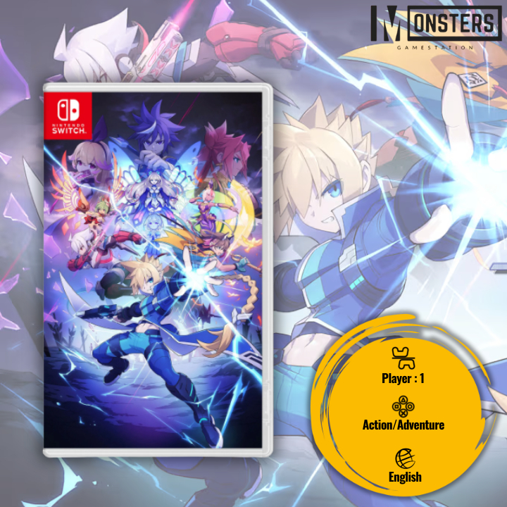 Azure Striker Gunvolt Trilogy Enhanced [Nintendo Switch] [มือ1] (สินค้าพร้อมส่ง)
