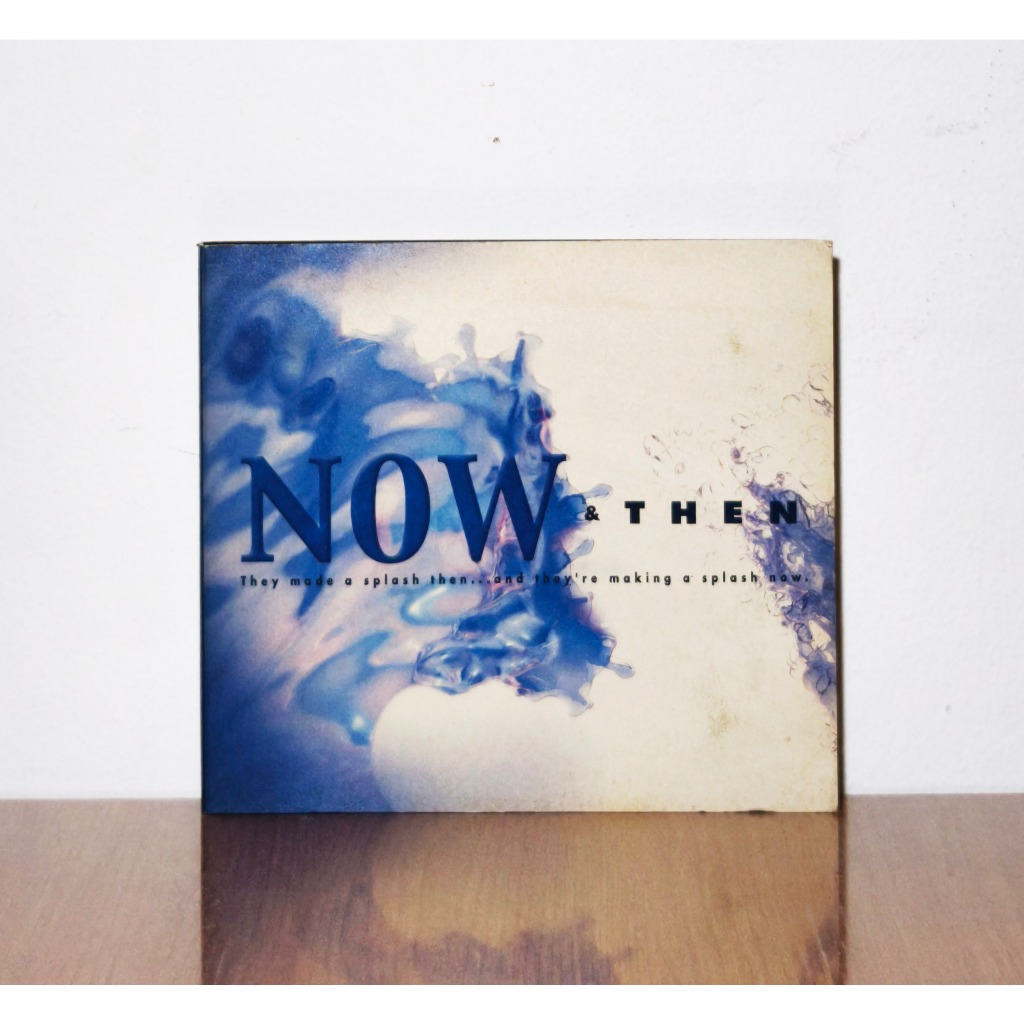 CD เพลง Now & Then 2 แผ่น แท้ (Made in UK) รวมเพลงฮิต Robbie Williams, Westlife, Air Supply, A-ha มื