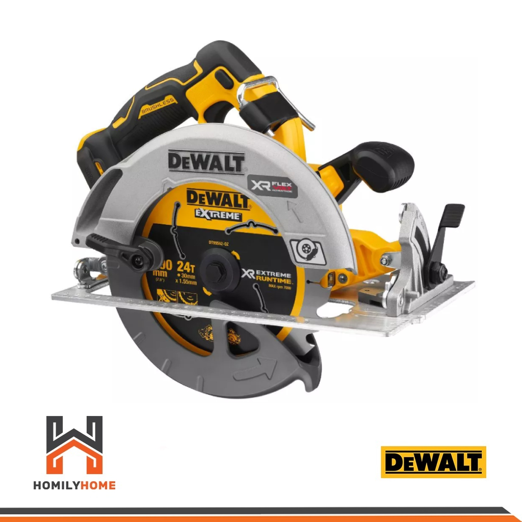 DEWALT เลื่อยวงเดือนไร้สาย 7 นิ้ว 20V รุ่น DCS573N (เครื่องเปล่า) เลื่อยวงเดือน เลื่อย