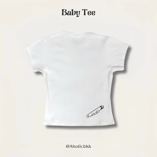 AHOLICBKK | เสื้อทรง BABY TEE TAGGED for Style