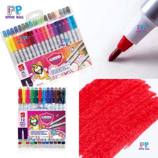 ปากกาเมจิกมาสเตอร์อาร์ต Master Art ปากกาเมจิกระบายสี 12สี 24สี 36สี 48สี / 1 กล่อง