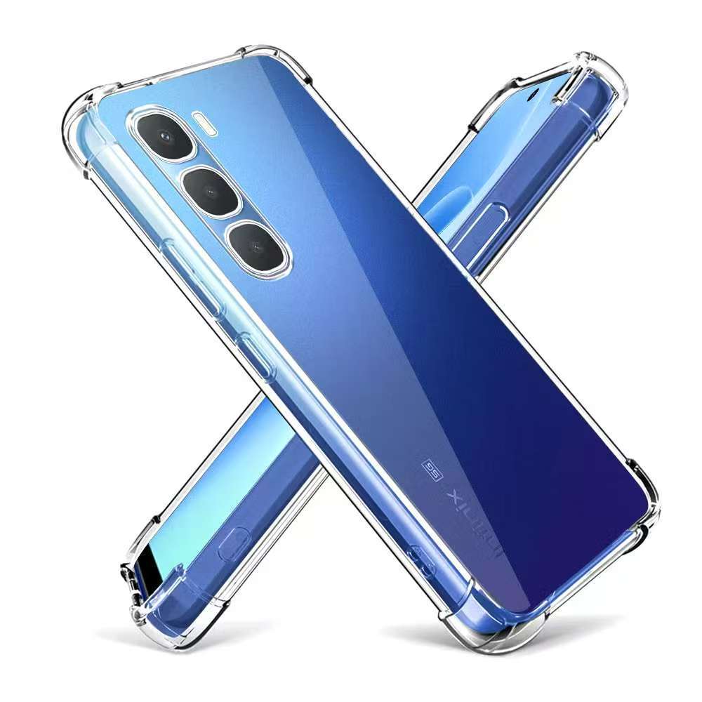 infinix Hot 70/Infinix Hot 60 5G/Infinix Hot 60iเคสTPUใสกันกระแทกแบบคลุมกล้องInfinix HOT 60 Pro/Infi