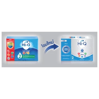 นมผง ไฮคิวสูตร2 พรีไบโอโพรเทก 2750 กรัม นมผงเด็ก 6เดือน-3ปี นมผง HiQ Prebio ProteQ นมไฮคิวสูตร2