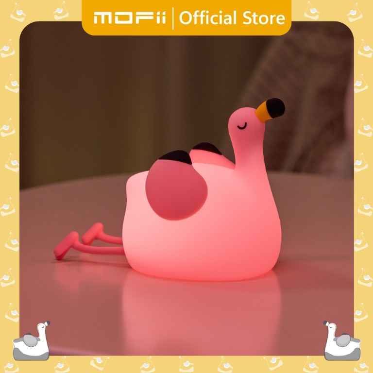 [ของแท้ รับประกันศูนย์ไทย]MOFii โคมไฟน่ารัก FLAMINGO นกฟลามิงโก้สุดน่ารัก ปรับระดับแสงตั้งเวลาได้