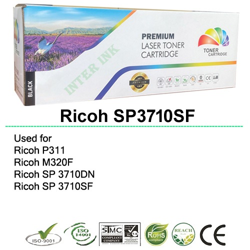 หมึก Ricoh SP 3710DN/ SP 3710SF/ P311/ M320F (SP3710SF) สีดำ Color Box