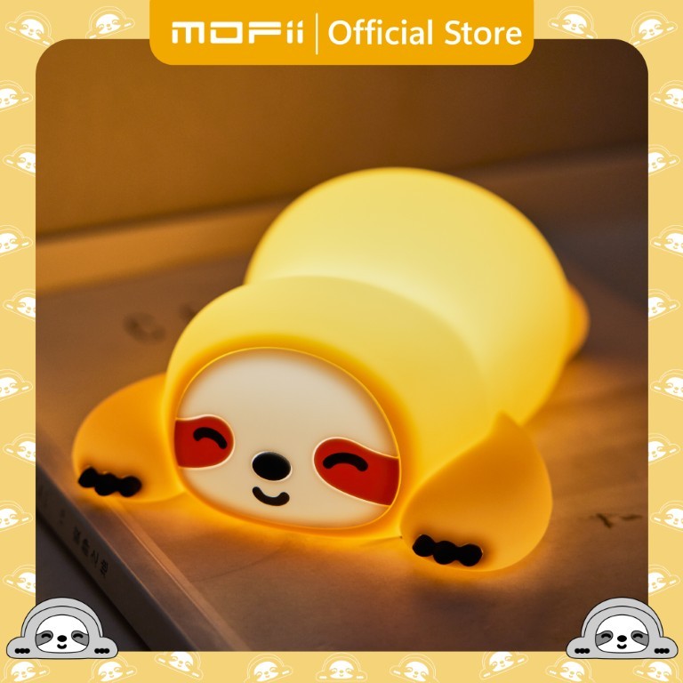 [ของแท้ รับประกันศูนย์ไทย]MOFii โคมไฟน่ารัก SLOTH เจ้าสลอธ ตัวใหญ่สุดน่ารัก ปรับระดับแสงตั้งเวลาได้