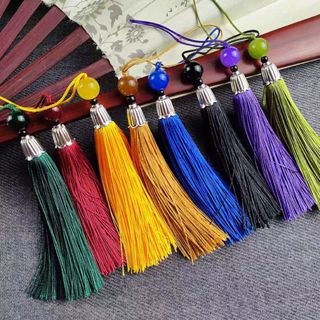 พร้อมส่งจากไทย.. พู่จีน หยกขาวปัดรูป เครื่องประดับแฟชั่น พู่…