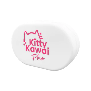 Kitty Kawaii - กล่องเคสคอนแทคเลนส์ Premium แบบรายเดือน และรายวัน (กล่องแดง)