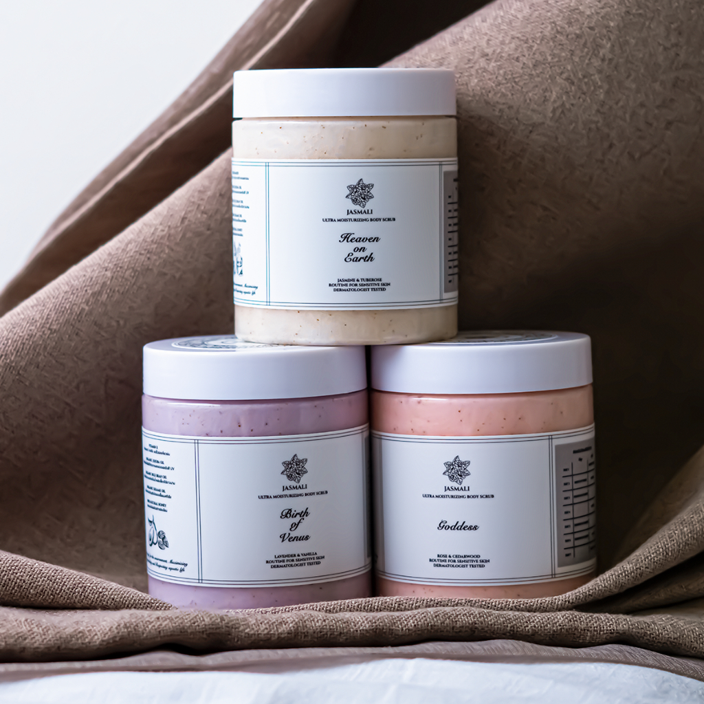 สครับ JASMALI ผิวฉ่ำวาว ปริมาณ 250G