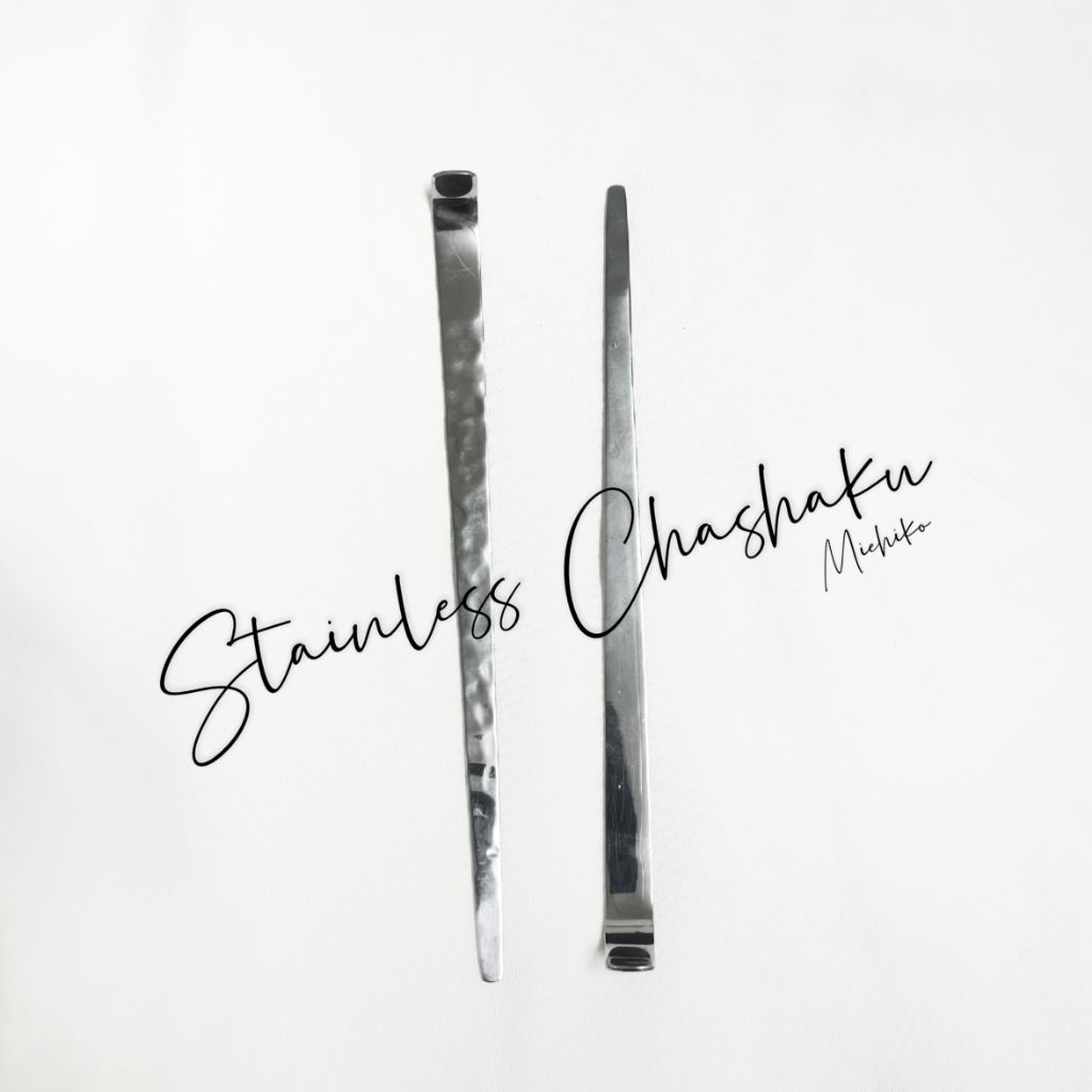 Stainless Chashaku ช้อนตักผงมัทฉะสแตนเลส ✨