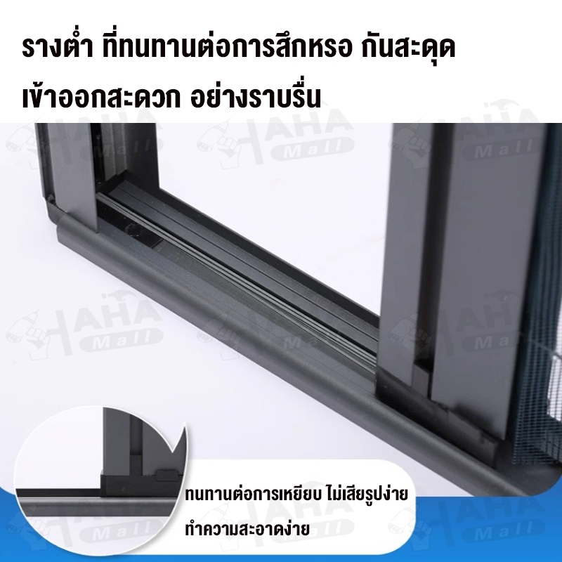 ประตูมุ้งจีบ ประตูพับ มุ้งประตูพับเก็บได้ กันยุง ระบายอากาศดี ติดตั้งง่าย ไม่ต้องเจาะผนัง ร้อนนี้ไร้ยุง พับเก็บไม่เกะกะ รูปที่ 3