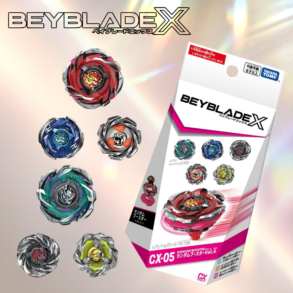 Beyblade X CX-05 Random Booster Vol.6