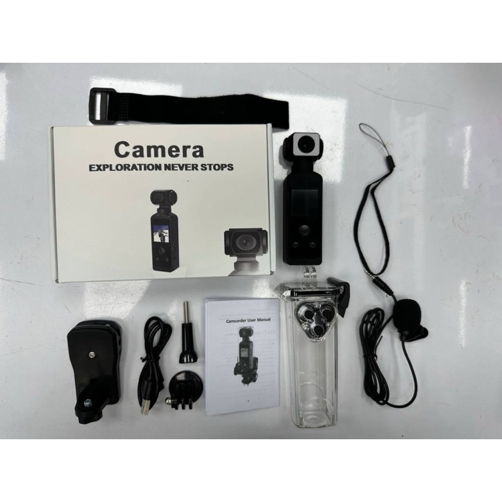 4K camera wifi พร้อมเคส และอุปกรณ์