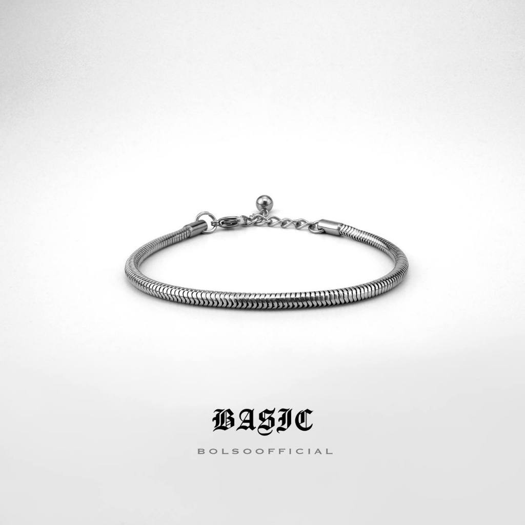 BOLSO กำไลข้อมือ รุ่น Basic steel
