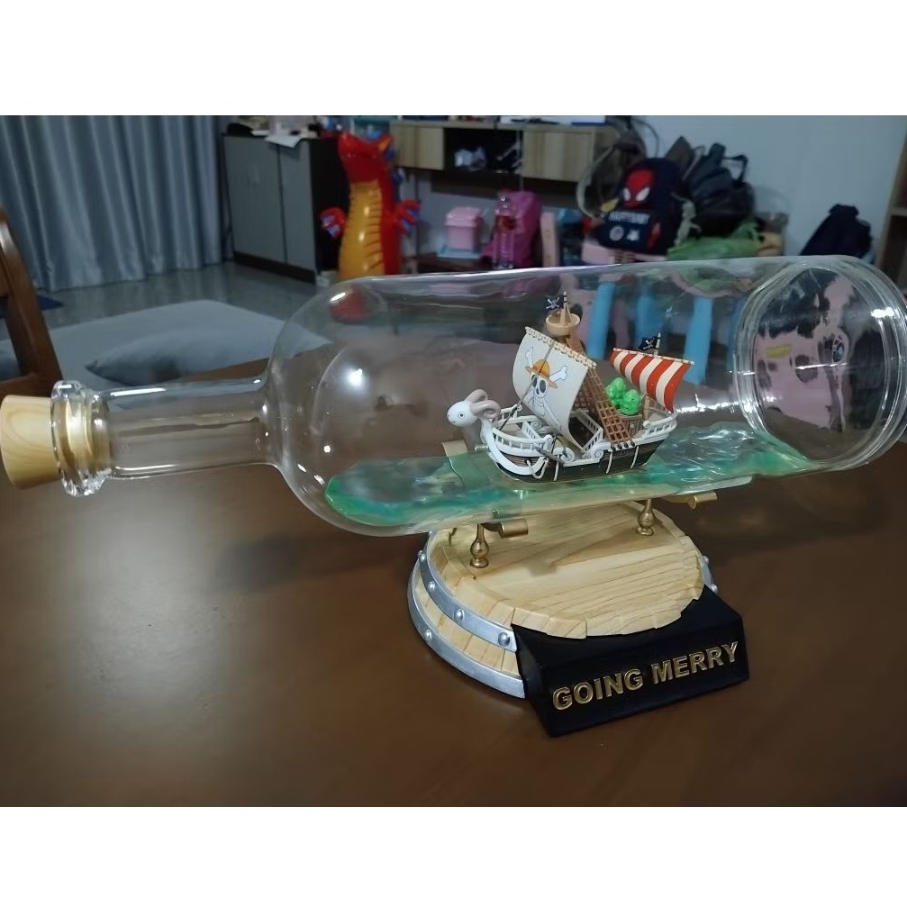 ☆233  GOING MERRY back to the sea, ONE PIECE+mini going merry