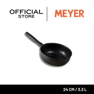 MEYER MIDNIGHT กระทะเชฟอเนกประสงค์ hard-anodize ขนาด 24 ซม./3.3 ลิตร Saucier (85091-TE12)