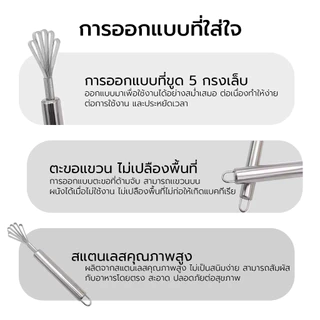 ที่ขูดมะพร้าว หัวขูดมะพร้าว อุปกรณ์ขูดมะพร้าว ที่ขูดเกล็ดปลา สแตนเลส Coconut Scooper Cheers9