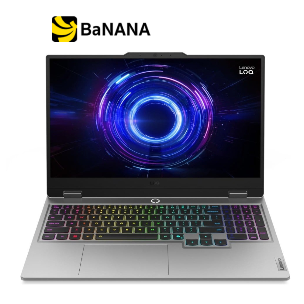 โน๊ตบุ๊ค Lenovo LOQ 15IRX10-83JE00MGTA Grey by Banana IT