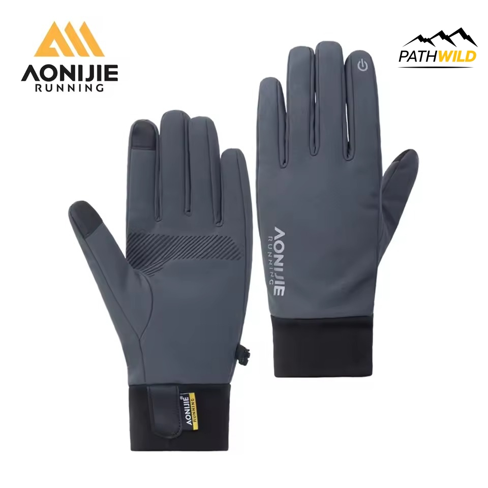 AONIJIE SPORTS GLOVES M-58 ถุงมือ กันลมและกันหนาวสำหรับกิจกรรมกลางแจ้ง สัมผัสหน้าจอได้