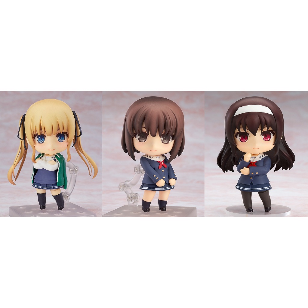 [เเชทก่อนสั่งทุกครั้ง!!] Nendoroid Saekano set : Kato + Utaha + Eriri มือ1 (พร้อมส่ง)