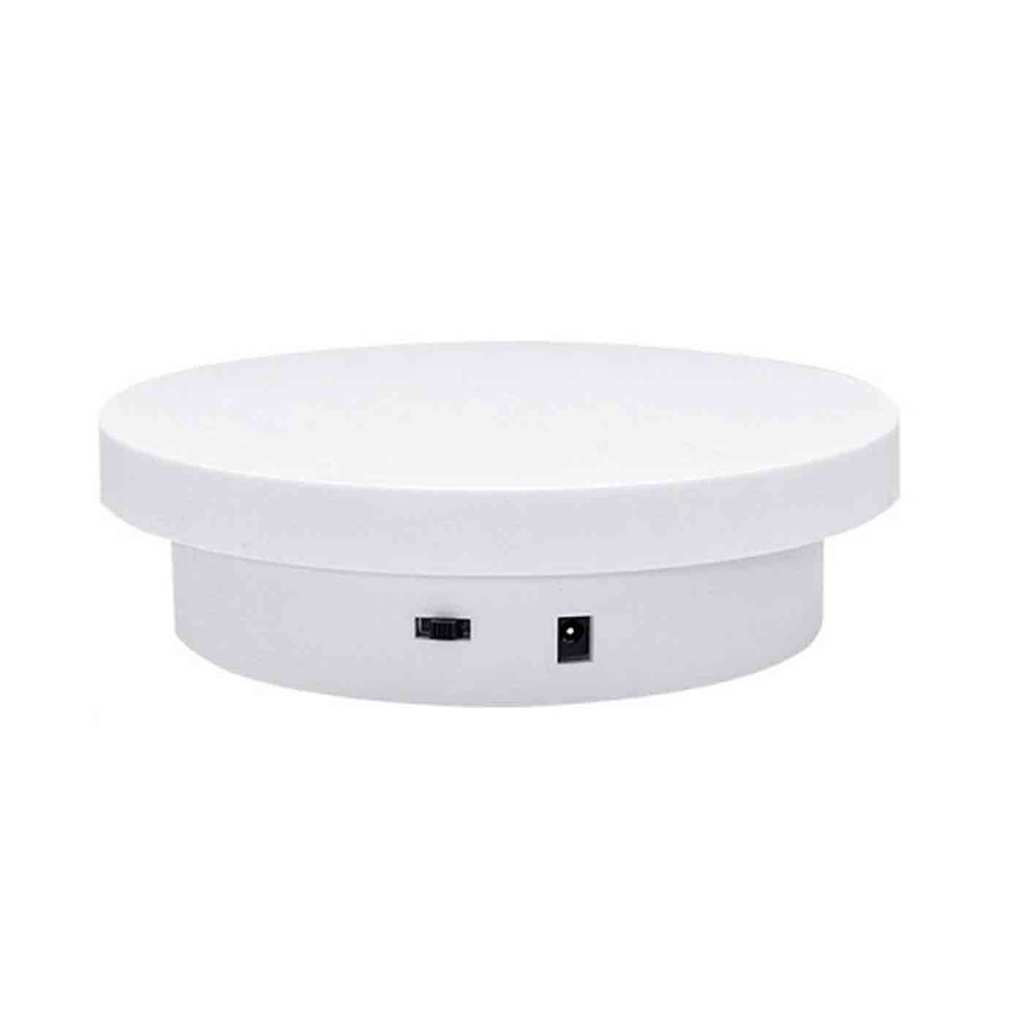 UNITBOMB แท่นหมุน จานหมุน แท่นหมุนโชว์สินค้า ขนาด 14cm/14+25cm แท่นหมุนอัติโนมัติโชว์สินค้า