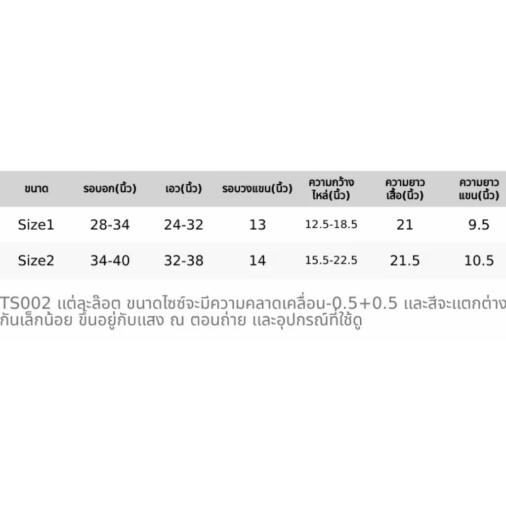 TS002 เสื้อยืดคอปีน แขน3ส่วน ผ้าร่อง ทรงสลิมฟิต เข้ารูป รัดรูป ใส่เพื่อเน้นรูปร่าง อวดหุ่นให้ดูเพียว - รูปที่ 7