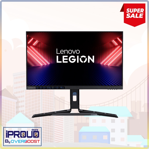MONITOR (จอมอนิเตอร์) LENOVO LEGION R24E - 23.8 INCH IPS FHD 180Hz AMD FREESYNC