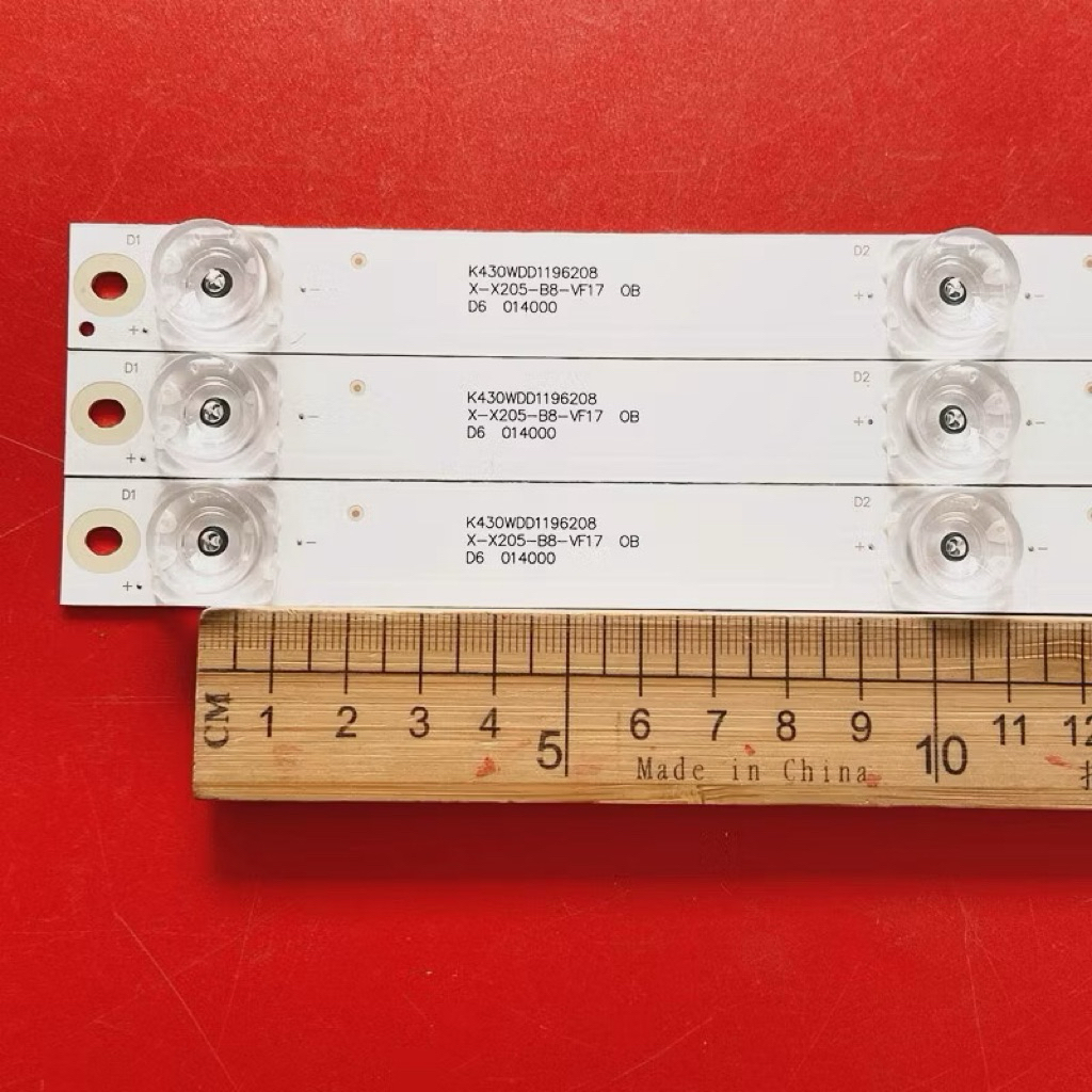 หลอดไฟ TV ACONATIC 43 TVนิ้ว รุ่นที่ใช้ได้ 43HS521AN 43HS522AN 43HS534AN 43HS400AN 3×8LED