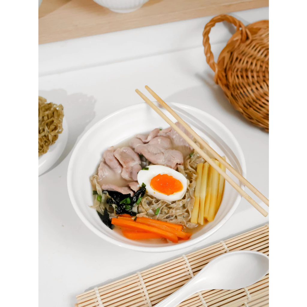ใหม่ ! บะหมี่อบแห้ง พร้อมซุป ทงคัตสึราเมน Tonkatsu Ramen 🍜