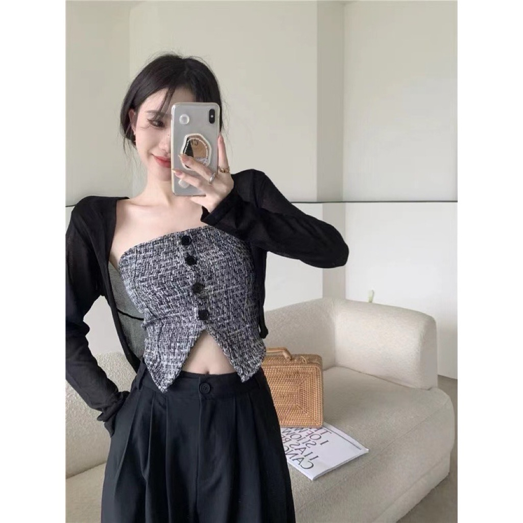 เกาะอกผ้าทวิต cicishop