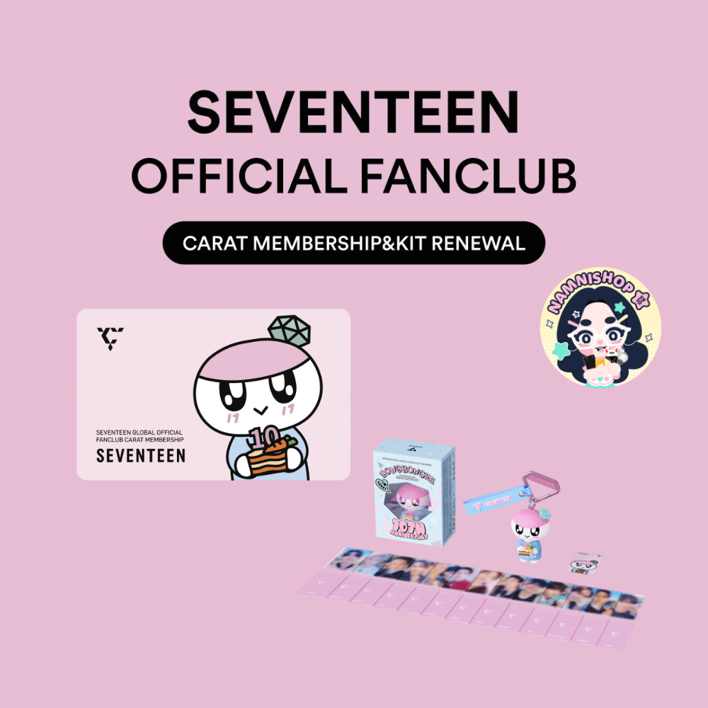 ‼️ติดต่อร้านก่อน‼️[PRE] SEVENTEEN - CARAT MEMBERSHIP & KIT RENEWAL