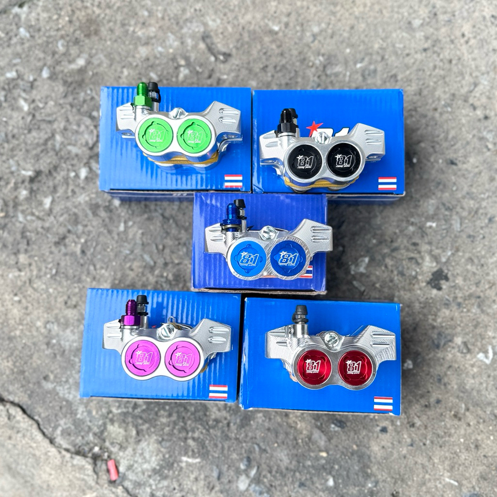 🛵🛵 ปั้ม 8.1 CNC ลูกสูบ 4 พอต มีประกันรั่วซึม ใส่เวฟ 100/110i เก่า-ใหม่/125r-s-บังลม/125i ปลาวาฬ-LED