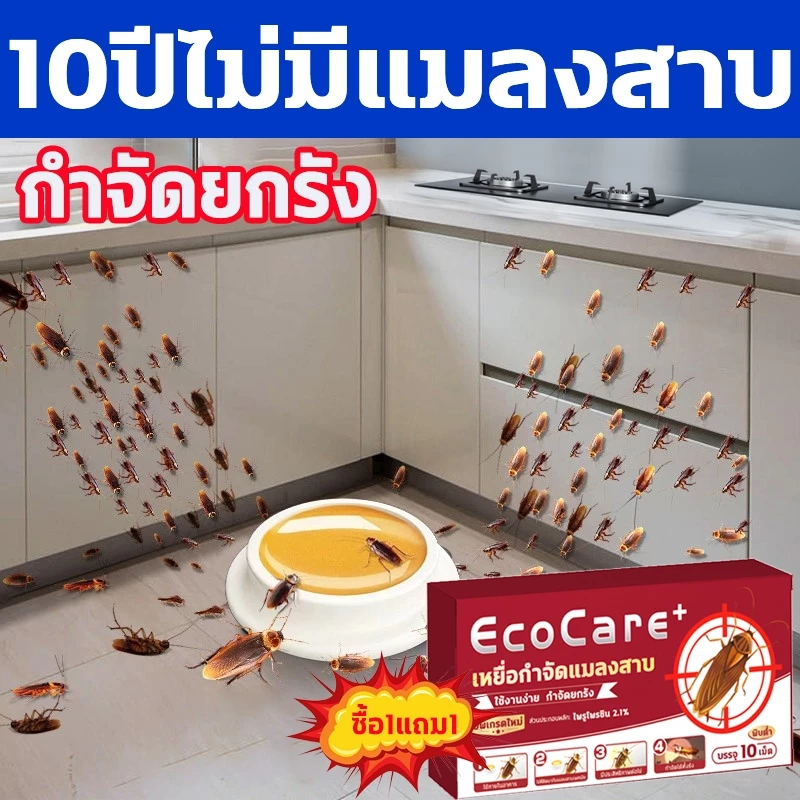 💥ใช้1เม็ด ได้ผลนาน5ปี💥ไล่แมลงสาบ ยาแมลงสาบ ฆ่าแมลงสาบ 8ชิ้น เหยื่อล่อเพื่อล่อให้มันมากิน การเสียชีวิตจากการติดเชื้อ