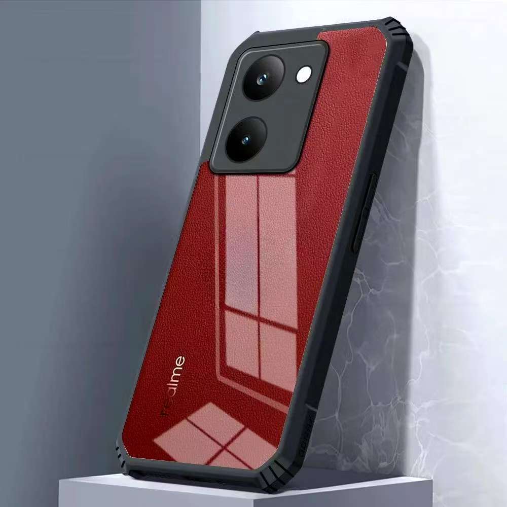 realme P3 Ultra 5G/realme P3 Proตรงรุ่น(ส่งในไทย)เคสกันกระแทกขอบสีหลังใสRealme P3 Ultra 5G/Realme P3