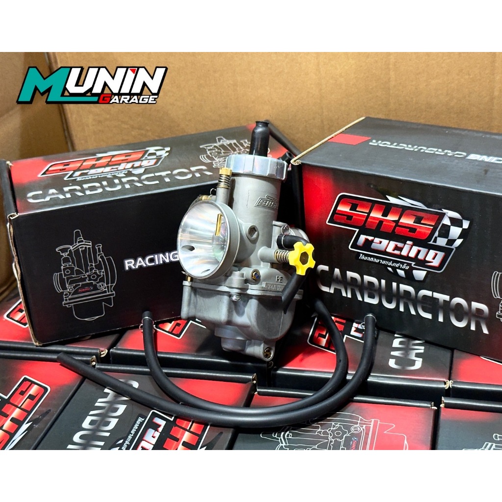 คาบูเอ็นโปร28มิลsks(ติดเจ็ท)ลูกเร่งเเข็งลดการสึก เข็มเร่งสามารถปรับได้ รองรับน้ำมันE20/E85ขนาด28mm