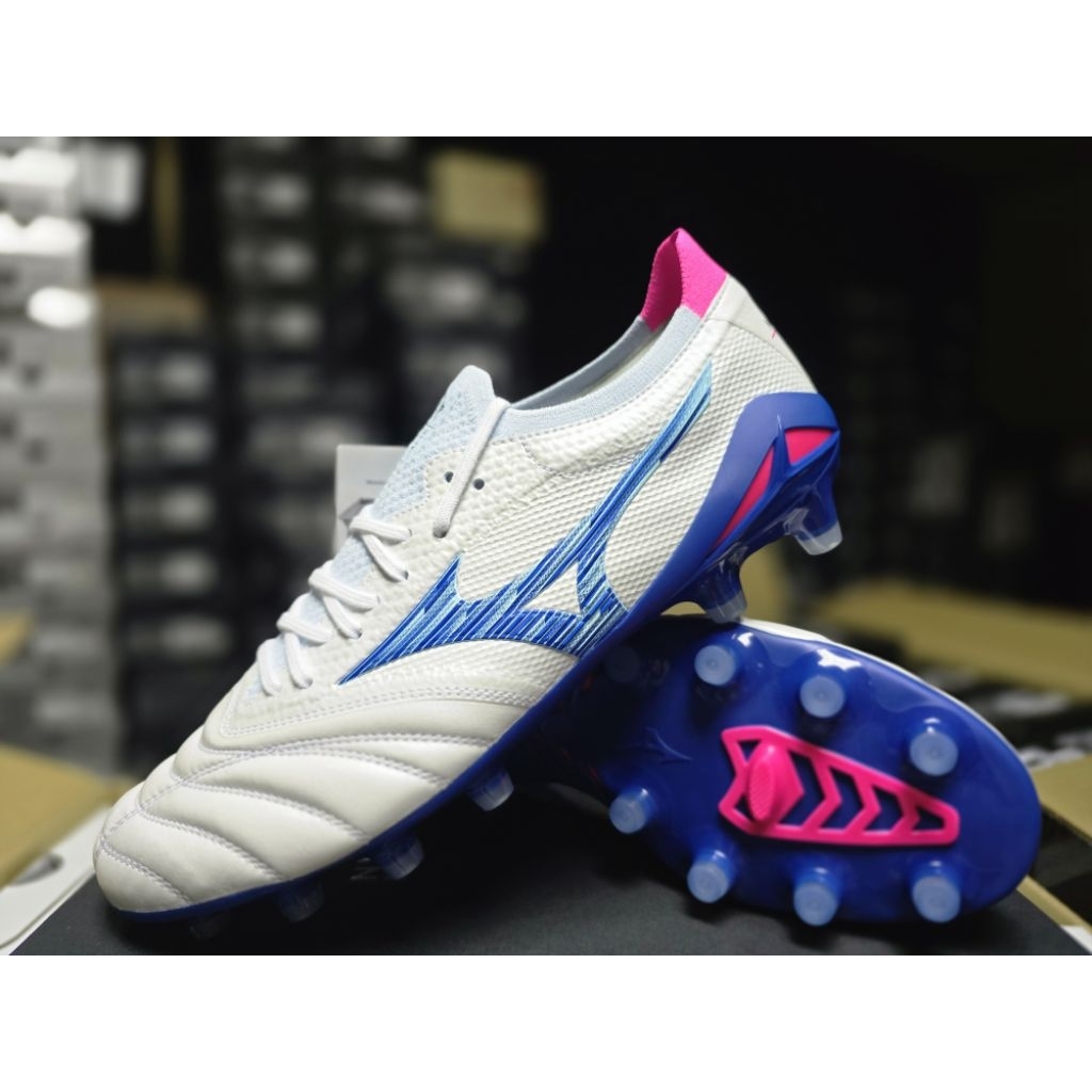 Mizuno beta Japan สีขาวฟ้าชมพู
