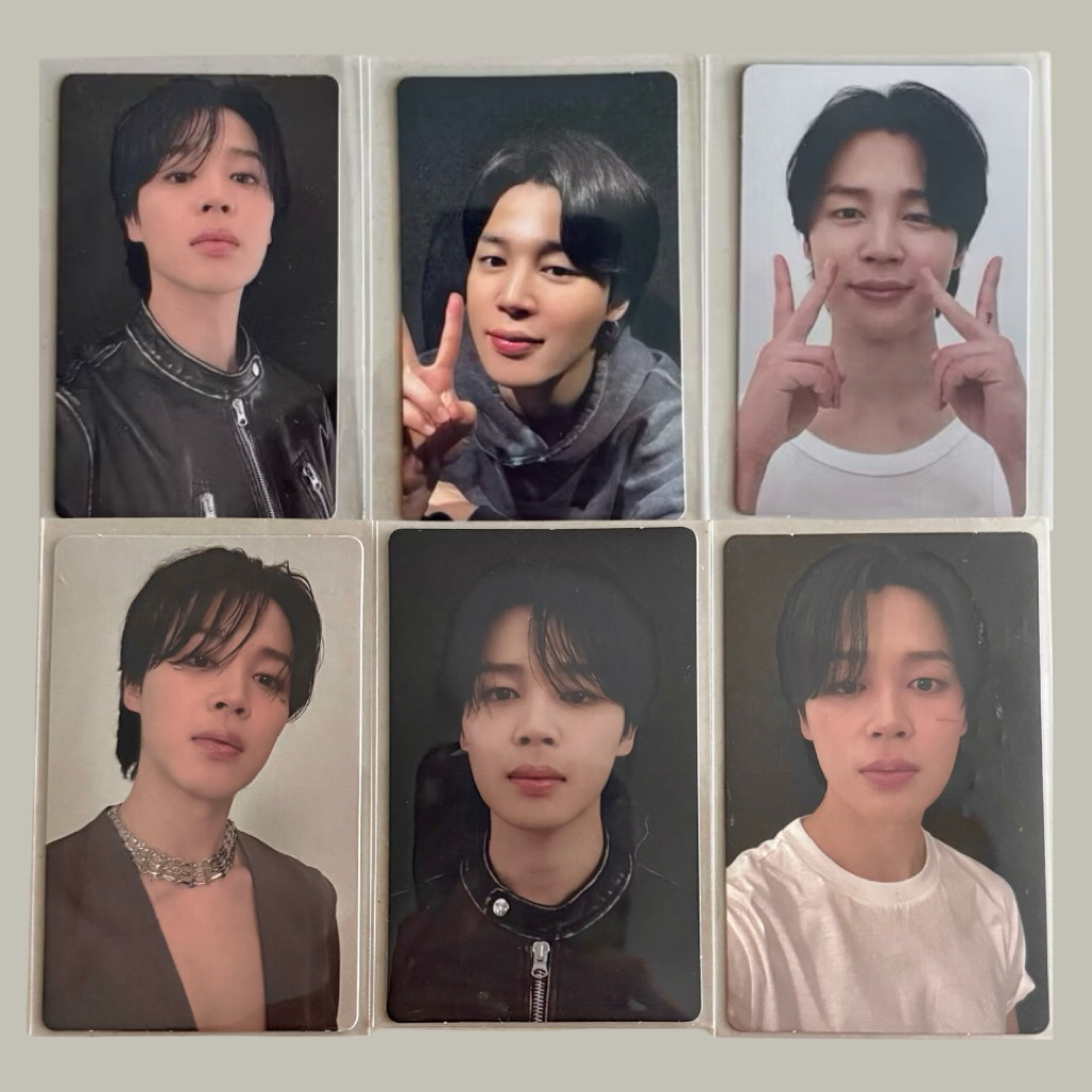 การ์ดจีมิน BTS - อัลบั้ม FACE ￼💜
