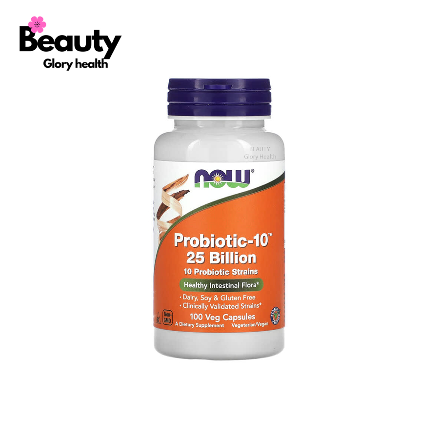 NOW Foods, Probiotic-10, 25 Billion, 100 Veg Capsules