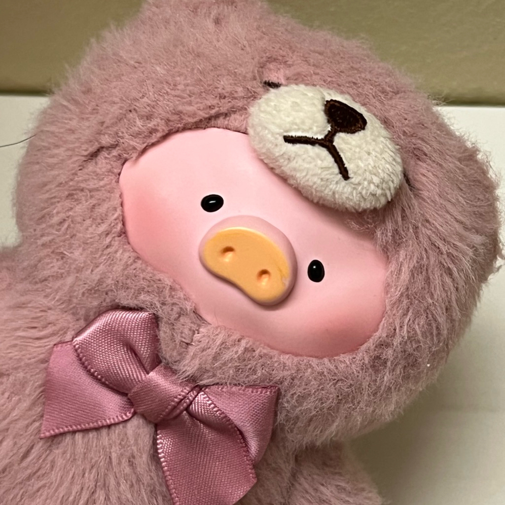 Teddy Lulu The Piggy Series Plush Doll Pink